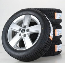 Skoda Octavia III 5E Winterräder 16 Zoll Alufelgen silber Felgen 5E0601025M