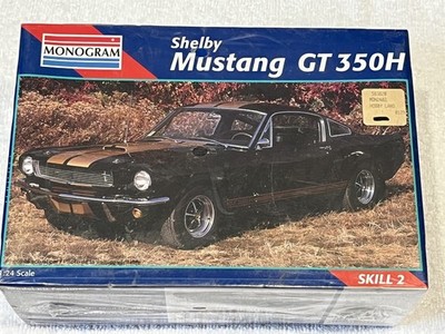 Revell Monogram Shelby Mustang GT 350H 1 /24 Scale Model Kit #2482 SEALED 1996