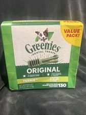 GREENIES Original TEENIE Natural Dental Dog Treats Pack of 130