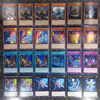 #ad Exosister DECK CORE Elis Stella Irene Sophia Pax Magnifica Yugioh $9.95