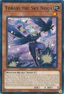 Tobari the Sky Ninja - DABL-EN015 - Common - 1st Edition - Lightly Played