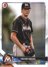2018 Bowman Prospects #BP148 Trevor Rogers - BB