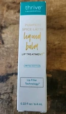 Thrive Causemetics Limited Edition Pumpkin Spiced Latte Liquid  Lip Balm 