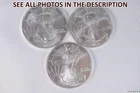 NobleSpirit (LG) DESIRABLE American SILVER Eagle TRIO 3x 2004 GEM BU