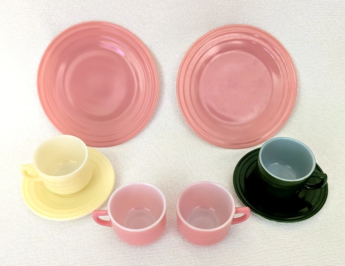 Little Hostess Tea Set In Hazel-Atlas 40s, 50s, 60s Glassware for