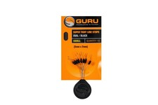 Guru Super Tight Line Stops Oval Black - All Sizes - Coarse Match Fishing Tackle