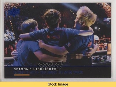 2017 Overwatch League Inaugural Set Rare Blue New York Excelsior #159 READ 1hs9