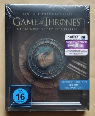 GAME OF THRONES: Die komplette 6. Staffel - Limitierte Steelbook-Edition - Bild 1 von 4