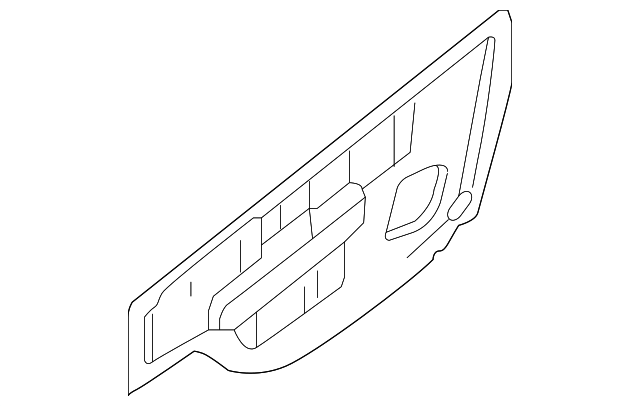 Genuine Nissan Water Shield 80860-3SG0A