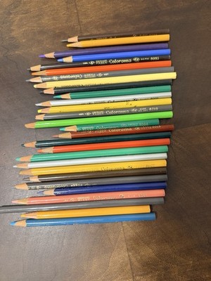 Vintage Colorama & Carl Othello Pencils + Berol, Prang & Misc Art Pencils