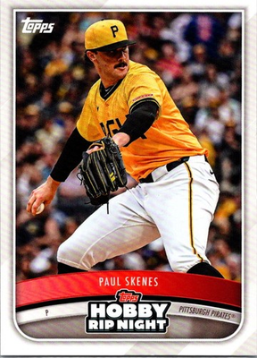 #ad 2025 Topps Paul Skenes Hobby Rip Night Oddball Pittsburgh Pirates $2.50