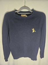 Vintage Fox Collection Mallard Duck Wool Swea...