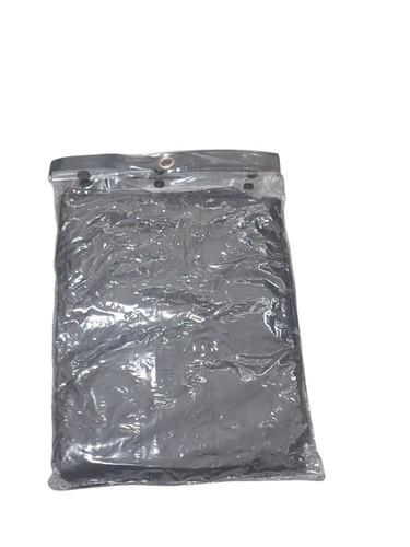 NEW Double S Black Saddle Slicker Weatherproof Raincoat Unisex Sz XL Full Length - Picture 2 of 4