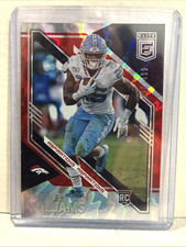 Javonte Williams Donruss Elite RC 456/499 Aspirations Red Rookie Denver Broncos