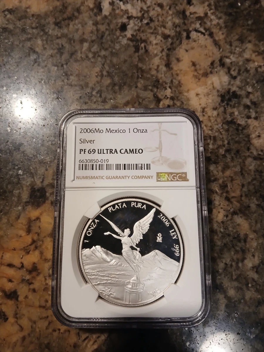 Mexican Libertad Proof NGC Certified Silver Bullion Coins for sale
