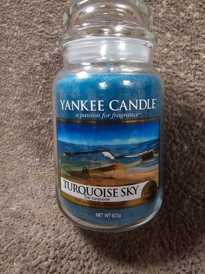 Yankee Candle Large Jar Turquoise Sky 2018 selten schwer zu finden