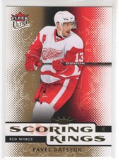 09/10 FLEER ULTRA PAVEL DATSYUK SCORING KINGS INSERT #7