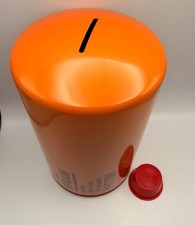 Vintage Fram Oil Filter Orange Metal Coin Bank 7 Tall Automotive Advertising Vintage Fram Oil Filter Orange Metal Coin Bank 7 Tall Automotive Advertising
