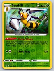 Beedrill 003/185 Vivid Voltage Reverse Holo Rare