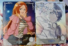 2 Bleach ⚔️ Inoue Orihime & Rukia Kuchiki Goddess Story SR Karten Waifu Anime 