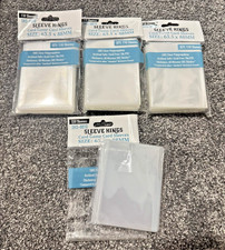 3x Sleeve Kings: Card Game Card Sleeves 63.5mm x 88mm + 50 extra = 380 Sleeves