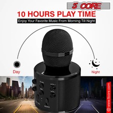3 in 1 Wireless Karaoke Microphone Bluetooth Speaker MP3 Kids Gift 5W Ou