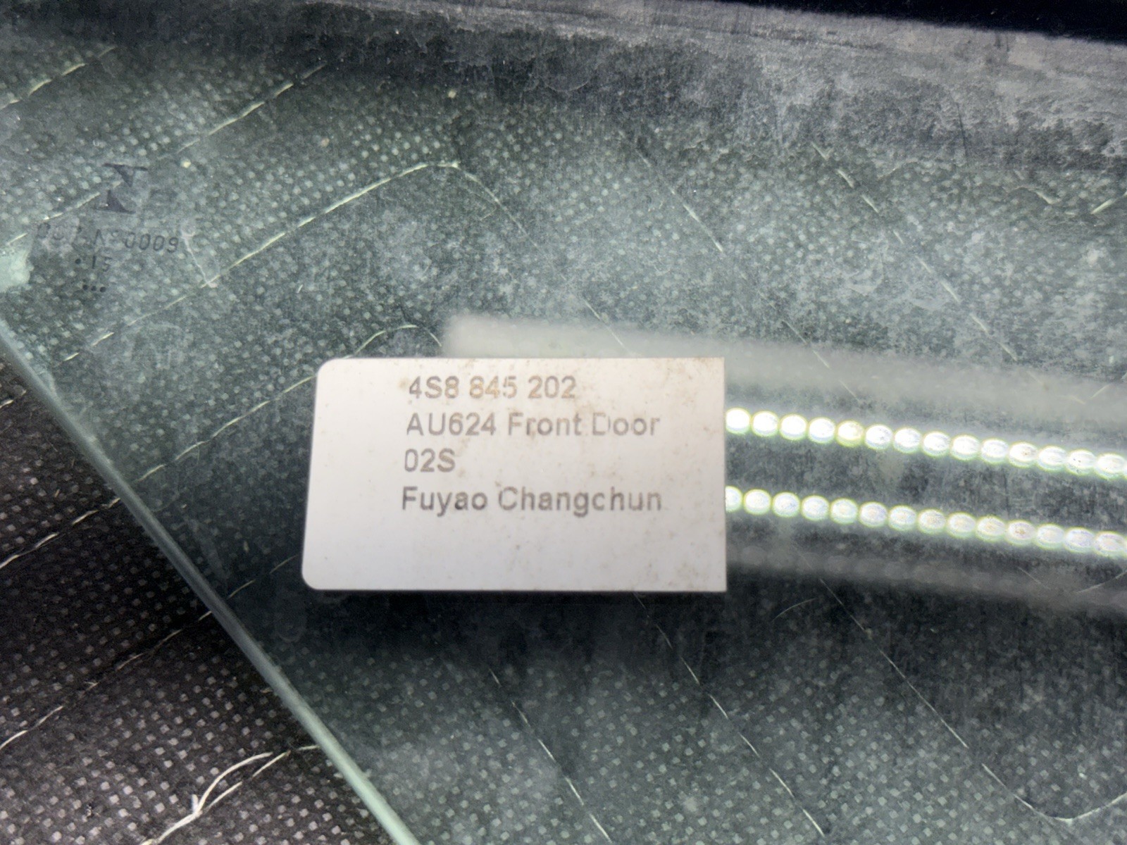 Right Passenger Side Door Window Glass 4S8845202 OEM Audi R8 LMS 2017 +