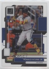 2022 Panini Chronicles Clearly Donruss Ronald Acuna Jr #37 y5m