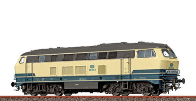 BRAWA 41164 Diesellok BR 216 224-6 Türkis/beige DB Ep. IV Basic+ HO 1:87 NEU