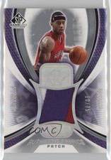 2005-06 SP Game Used Edition Authentic Fabrics 10/75 Morris Peterson Patch 1f1i