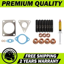 Turbo Charger Studs, Gasket & Lubricant Kit For Land Rover Defender 2.4L