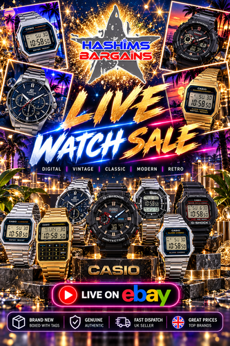 #020 - CASIO CITIZEN ROTATIVO BULOVA G-SHOCK ¡EN VIVO! ARTÍCULO MOSTRADO EN PANTALLA! - Imagen 2 de 2