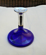 AVON VINTAGE BLUE GLASS BOTTLE