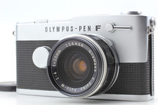 Near MINT Olympus Pen FT 35mm Half Frame Film Camera 25mm F/4 Lens From JAPAN