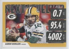 2020 Score Next Level Stats Gold Aaron Rodgers #NLS-AR 8dy