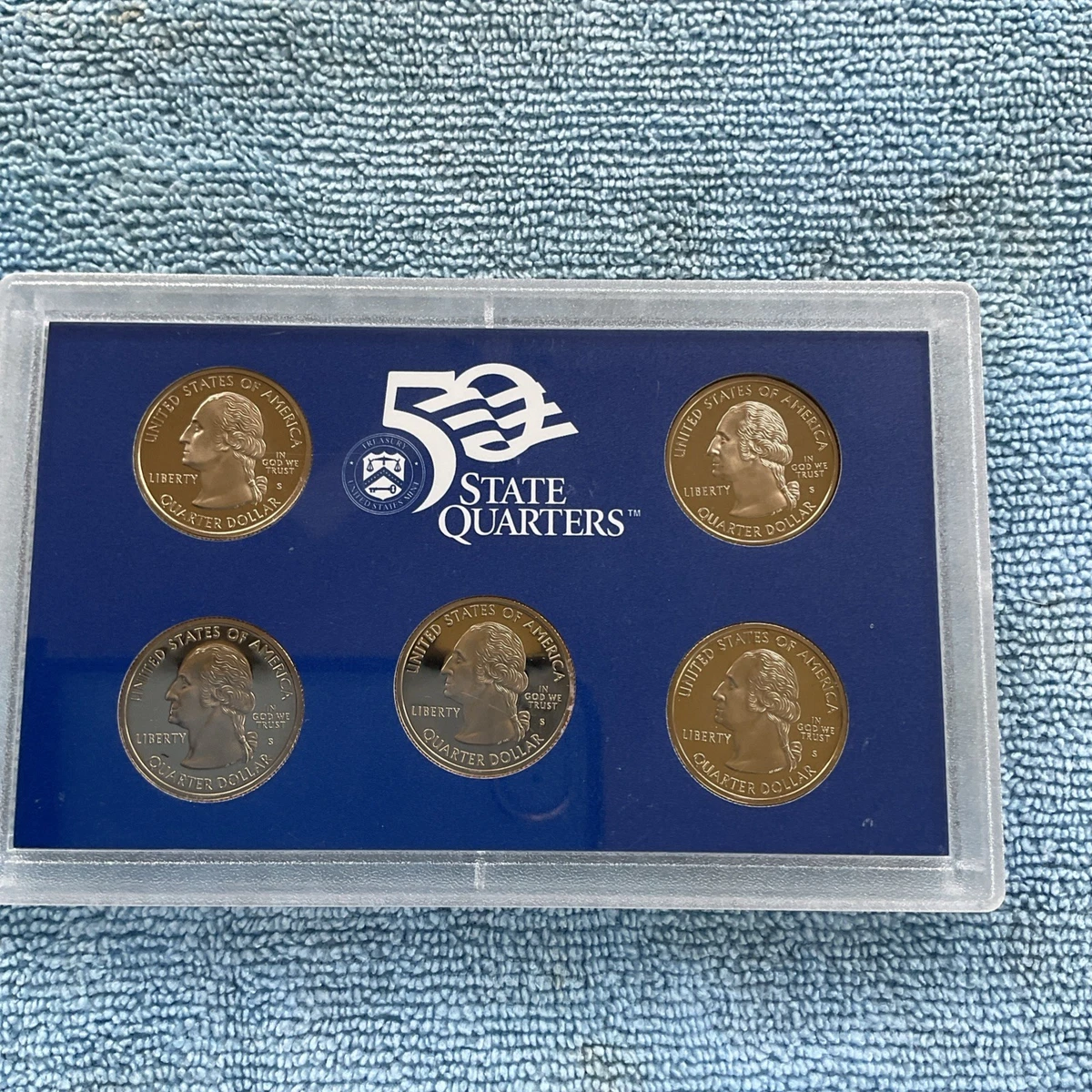 U.S. Mint Certified Proof 50 State Set US State Quarters (1999