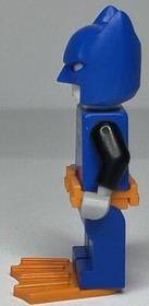 LEGO Scu-Batsuit (Minifigure, Authentic, SH309, Scuba Suit Batman, 70909) Cad