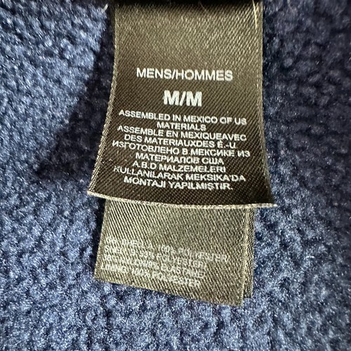 The North Face Summit Series Jacket Mens Medium Blue Scythe Fleece Full Zip - Picture 5 of 18