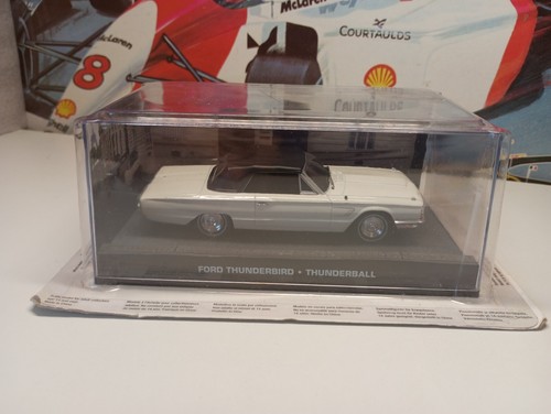 EAGLEMOSS - JAMES BOND FORD THUNDERBIRD - THUNDERBALL - 1:43 SCALE MODEL CAR