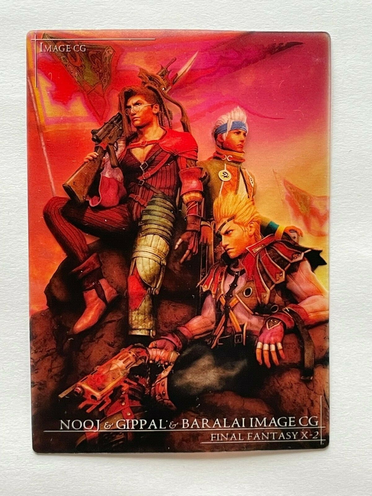 Nooj & Gippal & Baralai FINAL FANTASY X-2 Art Museum Trading Card