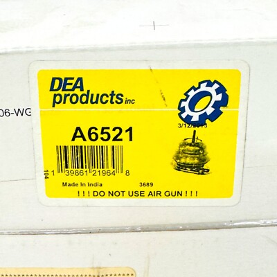 DEA Products A6521 Front RH Engine Mount fits Honda Accord and