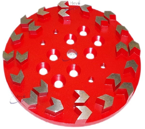 HEVO-PRO-LINE® Norton Clipper CG 252 Diamant-Pfeil-Schleifscheibe 250 Ø Korn 100 - 24 Segmente
