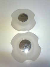 Frosted Acrylic handles for bathroom faucet,read description