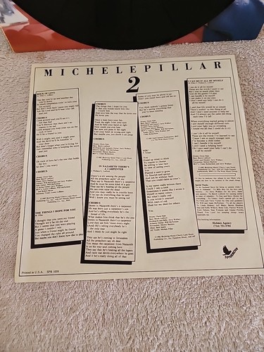 Michele Pillar Self Titled LP + Insert 1982, (E), Tested, Gospels - Picture 4 of 7