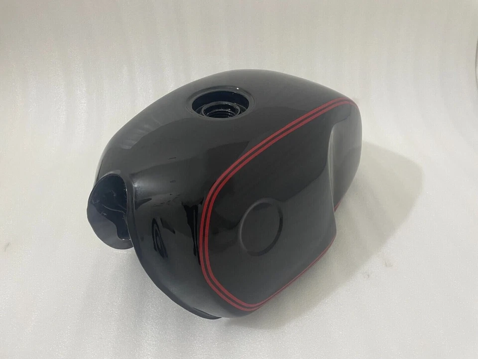 APTO PARA BMW R100 RT RS R90 R80 R75 DEPÓSITO ACERO PINTADO NEGRO (CUELLO ORIGINAL Foto 3 de 4