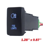 Blue FOG LIGHTS Push Button Switch for Toyota Tacoma Tundra 4Runner Hilux RAV4