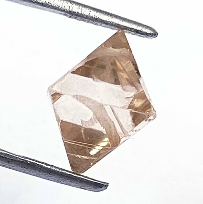 Amazing F-Diamond Raw 9 Ct Certified Lab Grown CVD Loose Colorless Gemstone 4NUK