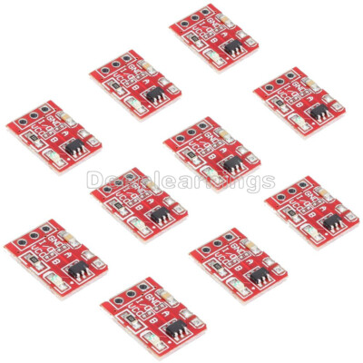 10PCS TTP223 Capacitive Touch Switch Button Self-Lock Module for Arduino