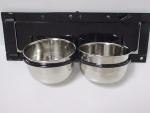 Bird Chicken Poultry Aviary Seed Food Coop Swivel Revolving Feeder