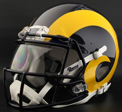 CUSTOM*** LOS ANGELES RAMS Full Size NFL Riddell SPEED Football